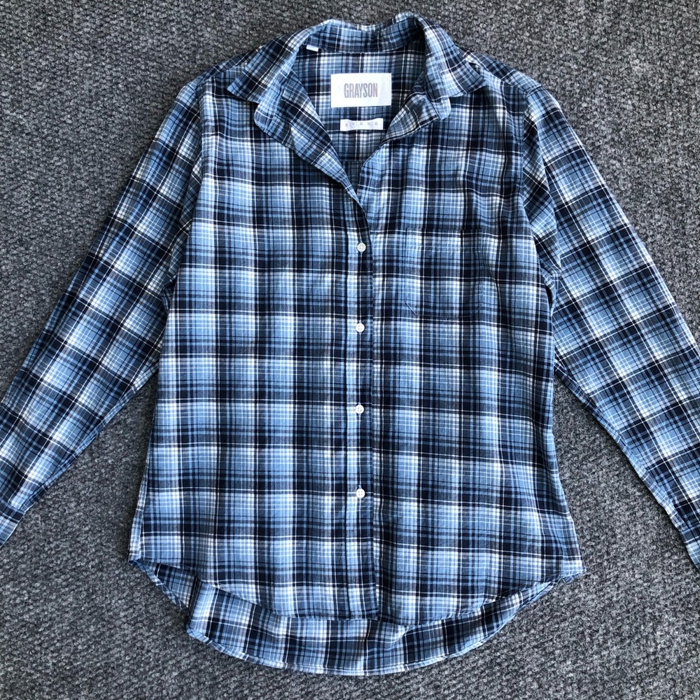Grayson the hero button up plaid size 02